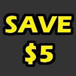 save $5