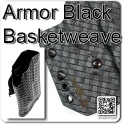 armor black basketweave