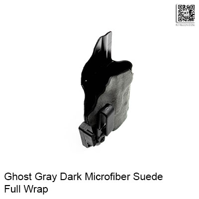 ghost gray dark microfiber suede liner