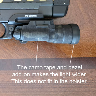 Braun 1000 Lumen Tac Light