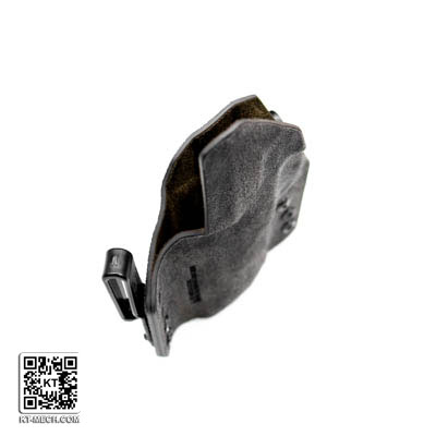 Ghost Gray Dark Microfiber Suede